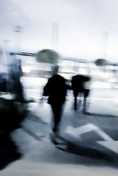 Artowrk for Dega Breaks' track 'Exit Smiling', reviewed by Joanna Long