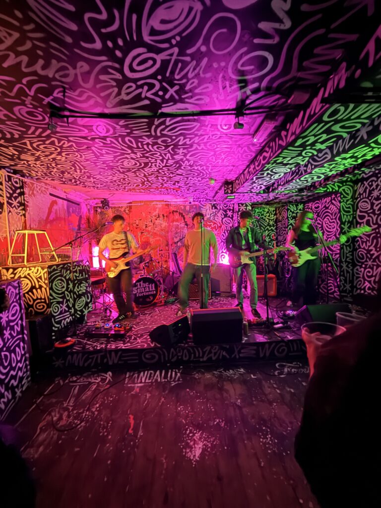 Photo of Park View performing at Zerox in Newcastle 21st March 2026, taken by Joanna Long, Echoes In Ink, for the gig review