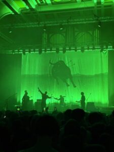 Photo taken from The Royston gig at Newcastle City Hall, October 2025, credit Joanna Long, Echoes In Ink