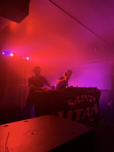 Photo taken at Utah Saints gig KU Stockton 6th March 2026 by Joanna Long, Echoes In Ink