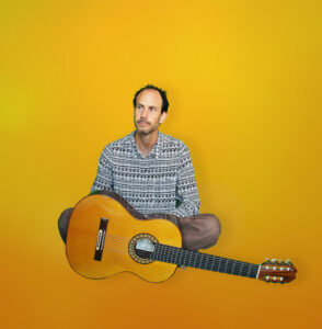 Image of multi-instrumentalist and composer, Arnito, for a review of their EP by Joanna Long for Echoes In Ink