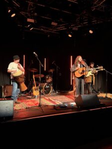 Photo of George Bailey Band performing at Soundcheck, ARC, Stockton in May 2026, reviewed by Joanna Long of Echoes In Ink