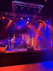 Photo of Jake Diaz performing at Soundcheck, ARC, Stockton in May 2026, supporting George Bailey Band, reviewed by Joanna Long of Echoes In Ink