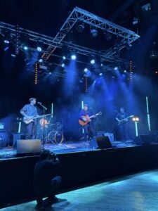 Photo of Nice Guy performing at Soundcheck, ARC, Stockton in May 2026, supporting George Bailey Band, reviewed by Joanna Long of Echoes In Ink