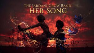 Cover artwork for single 'Her Song' from The Jardani Crow Band due for release on July 2nd 2026, reviewed by Joanna Long of Echoes In Ink