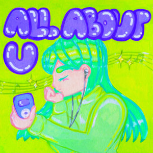 Cover art for the CD EP from melliejellie for an artist inerview by Joanna Long of Echoes In Ink