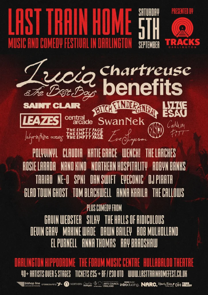 Poster artwork for Last Train Home Festival 2026