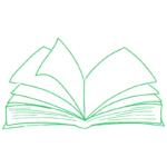 Icon representing feature writing